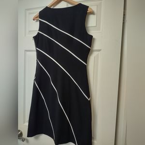 Women's Calvin Klein Black Sleeveless Cocktail Dress Size 4 Black